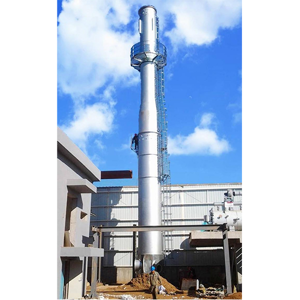 Free-standing Sleeved Steel Chimney